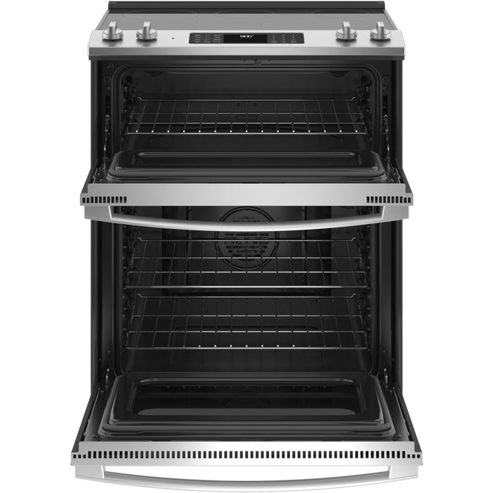 GE Appliances 30" 6.6 Cubic Feet Electric Slidein Convection Range & Reviews Wayfair